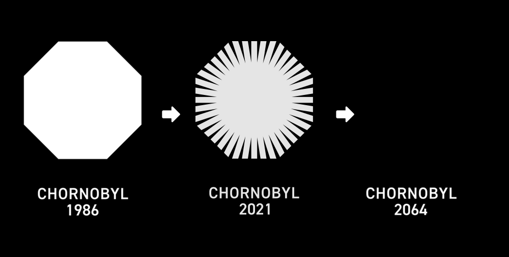 \"切爾諾貝利新logo將在2064年消失,logo設(shè)計\"