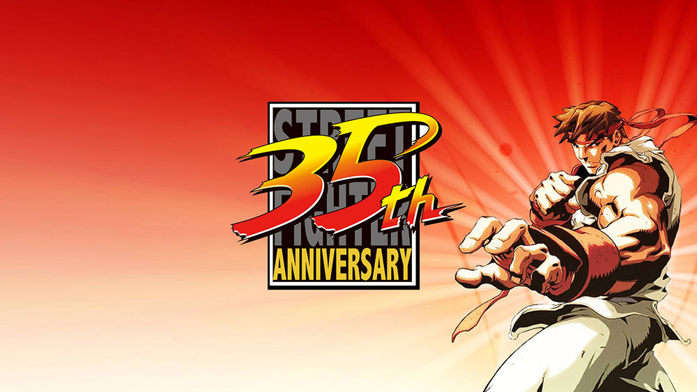 \"《街頭霸王》發(fā)布35周年紀(jì)念logo,logo設(shè)計(jì)\"